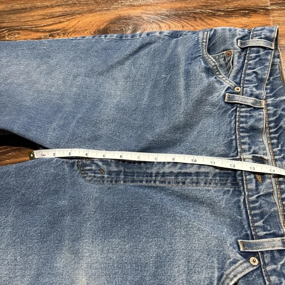 Vintage Levi's 517 Orange Tab Boot Cut Blue Jeans Mens Size 44X30 (40X24 Actual)